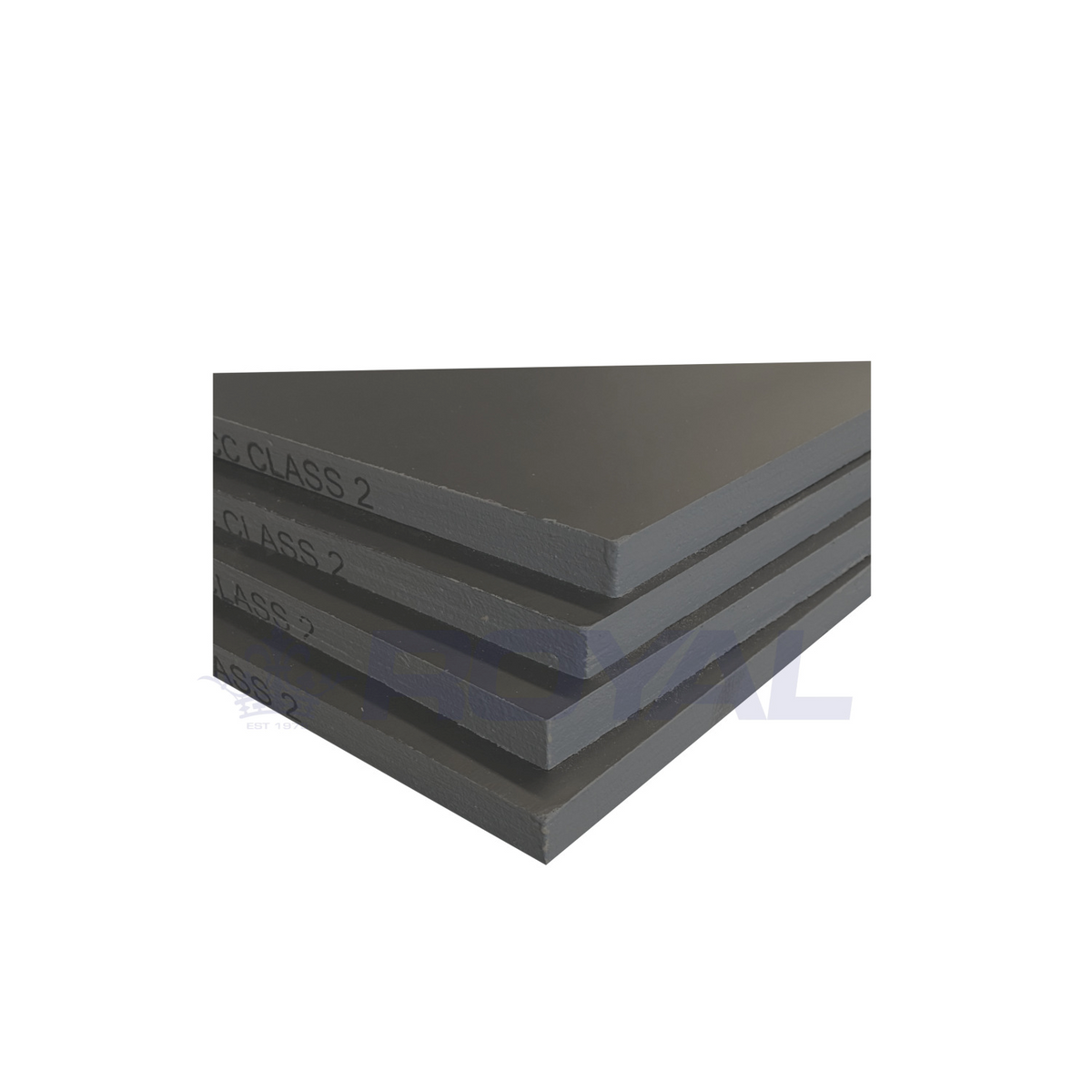 Edge view of 17mm formply sheets