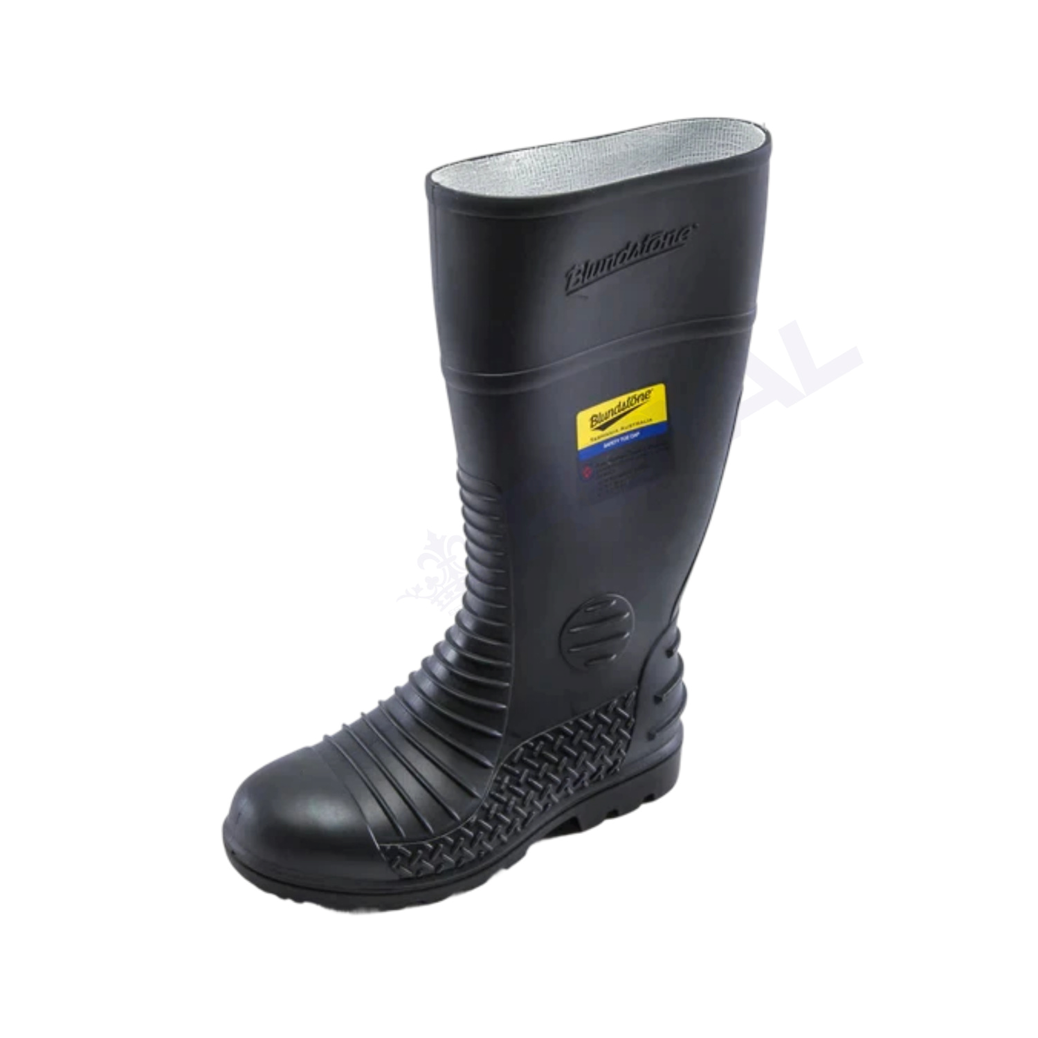 Blundstone 025 - Grey Waterproof Steel Toe Safety Gumboot