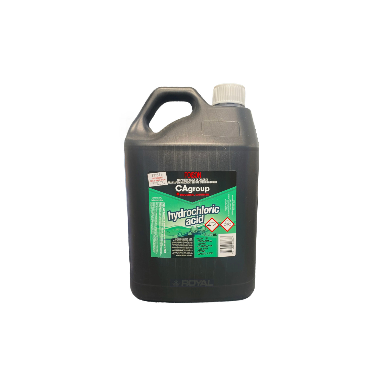 Hydrochloric Acid 5ltr