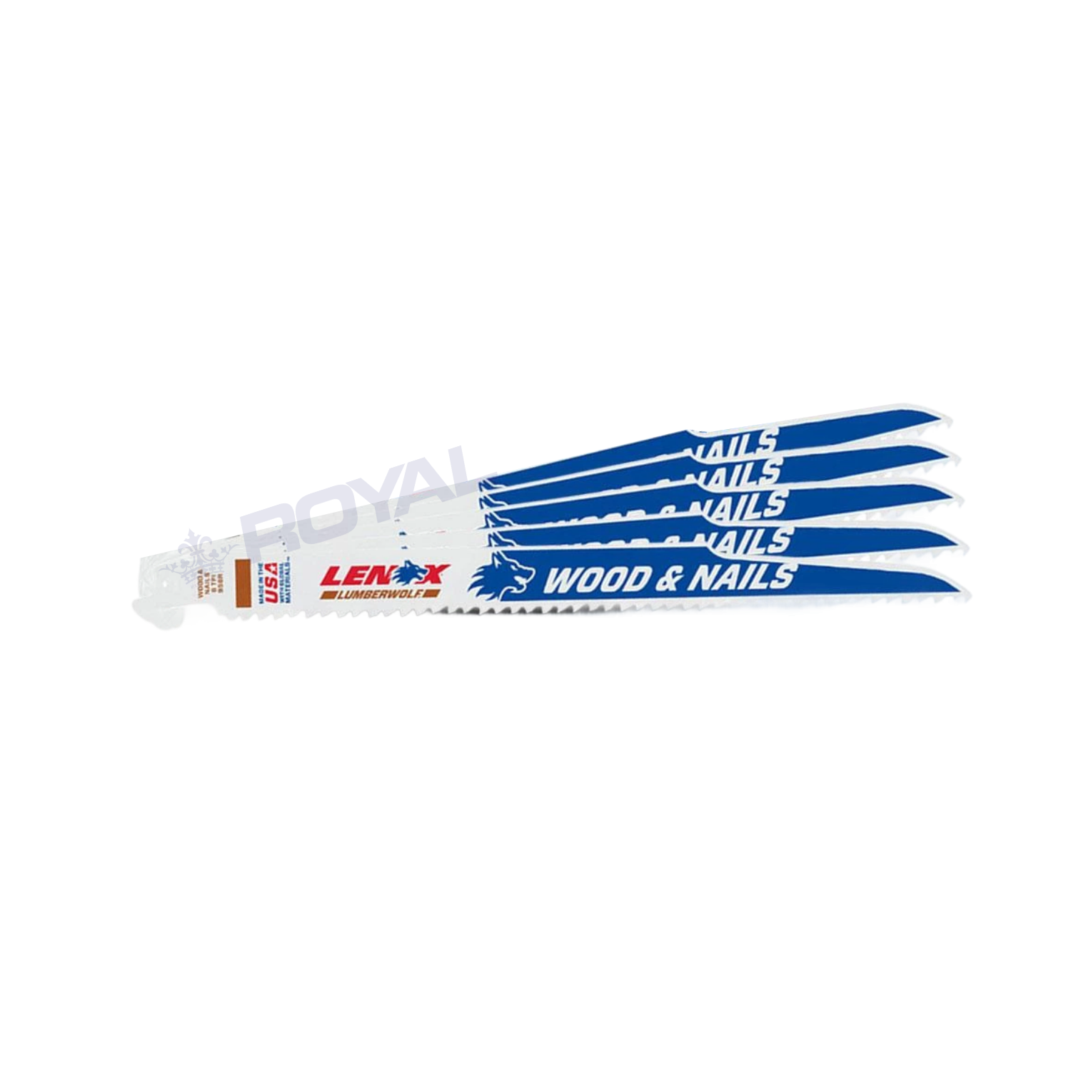 Lenox Reciprocating Saw Blades 9" 225 x 25 1.6mm 5pk