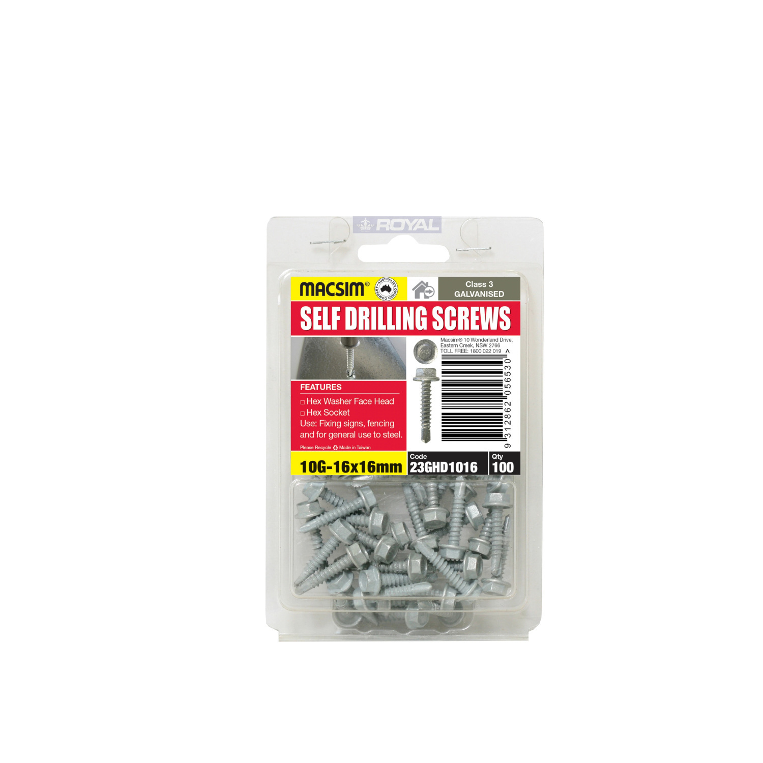 MACSIM Self Drilling Screws