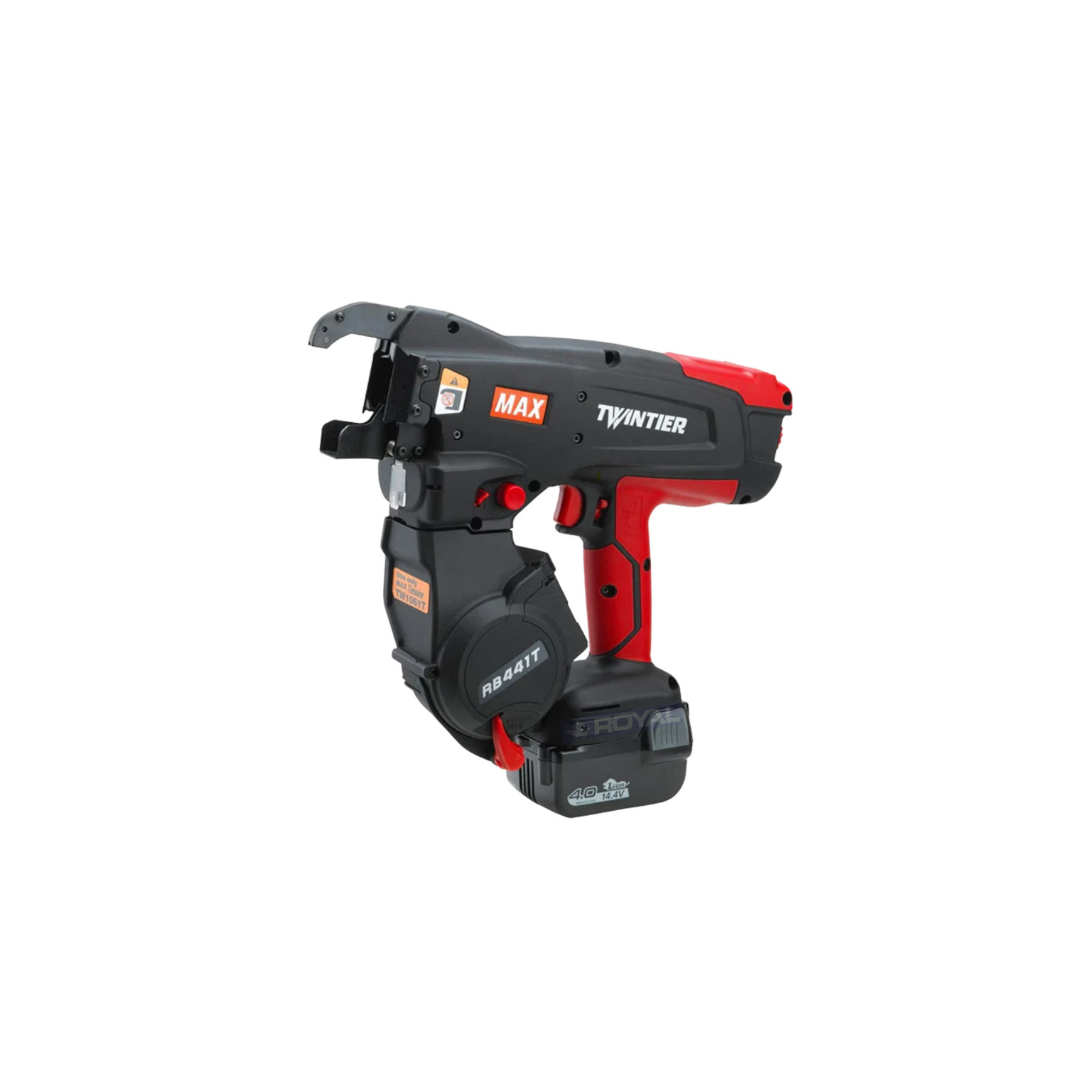 MAX TWIN TIER REBAR TIER 20-44MM KIT (INCLUDES TWO 14.4V LITHIUM BATTERIES & 20 BOXES BRIGHT WIRE))