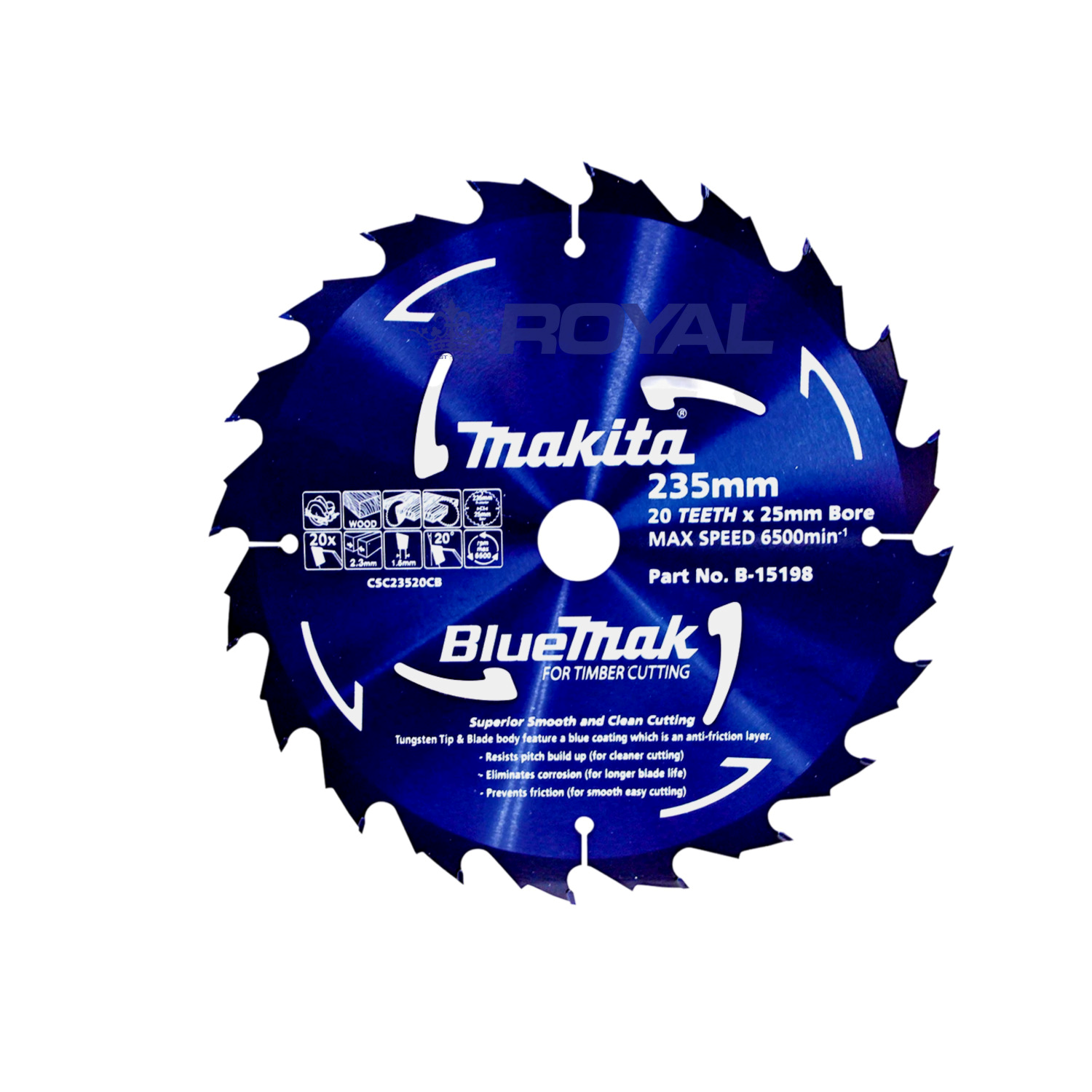 Makita BlueMak TCT Saw Blade