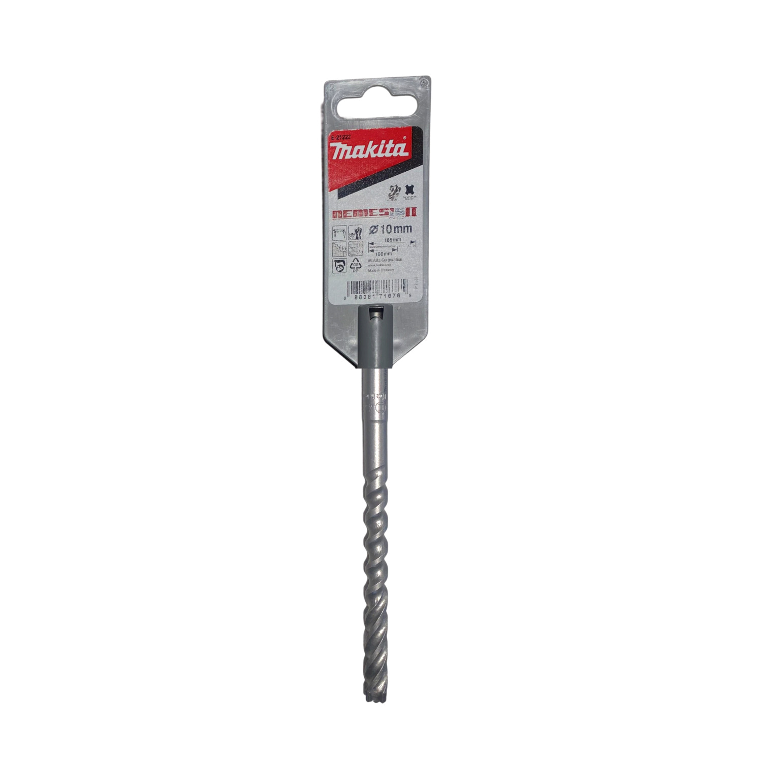 Makita NEMESIS 2 SDS PLUS 4-CUTTER 10mm x 165mm