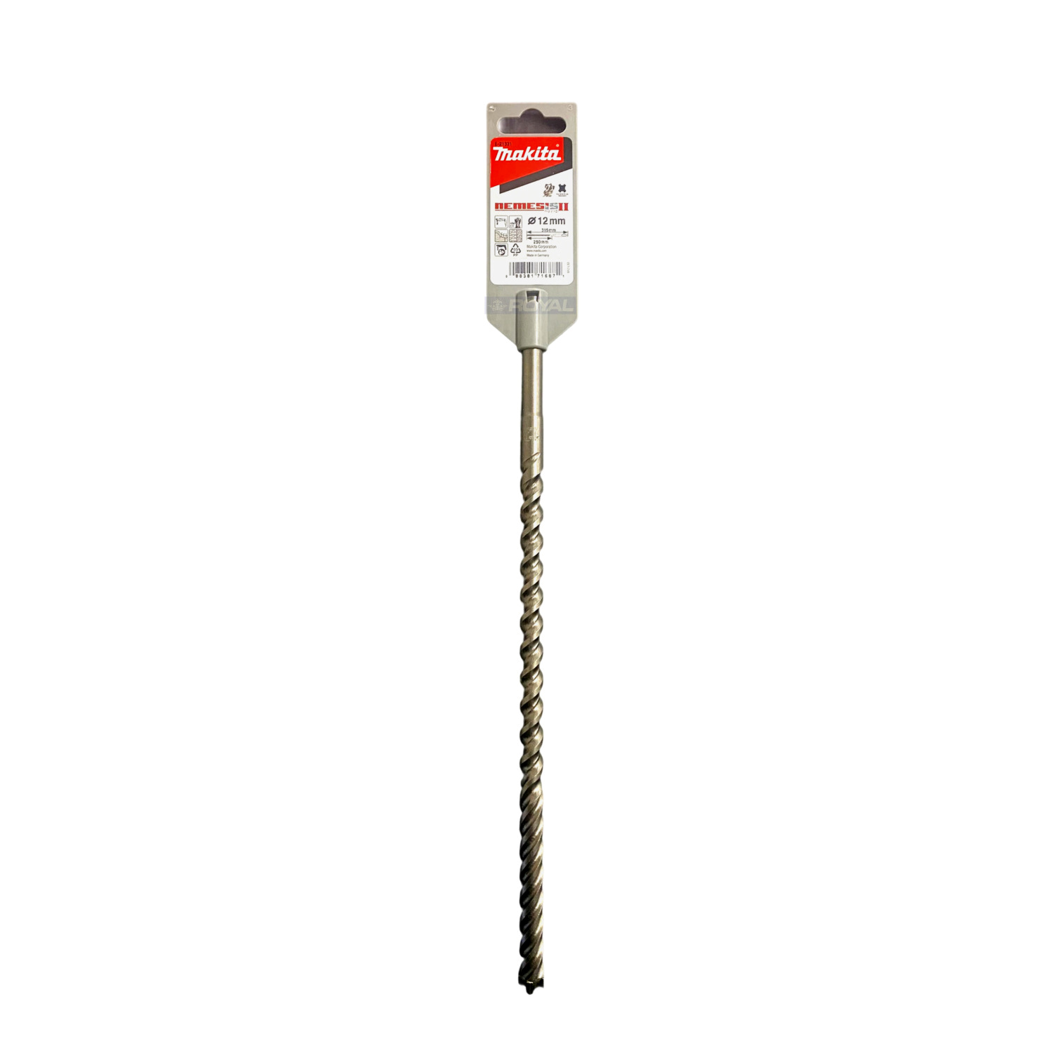 Makita NEMESIS 2 SDS PLUS 4-CUTTER 12mm x 315mm