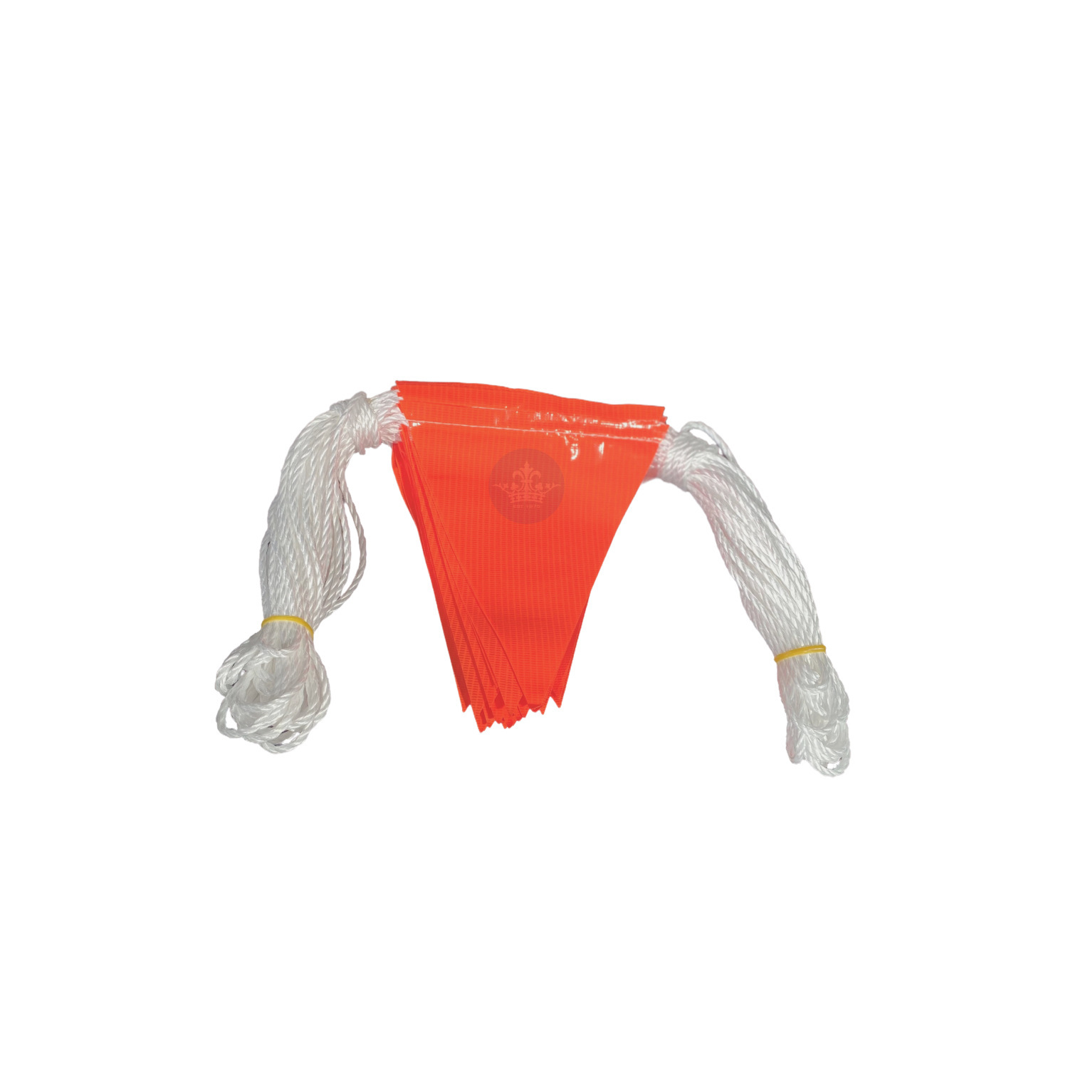 Maxisafe Orange Bunting Flag Line on Reel - 100m