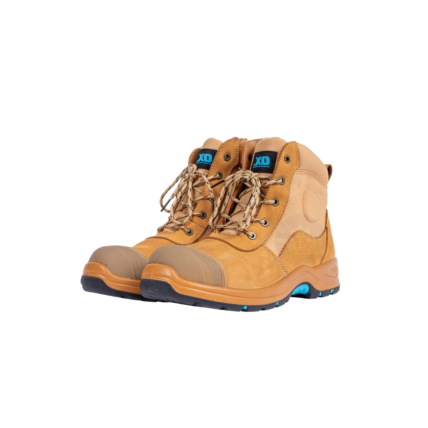 OX Nubuck Zipper Safety Boot