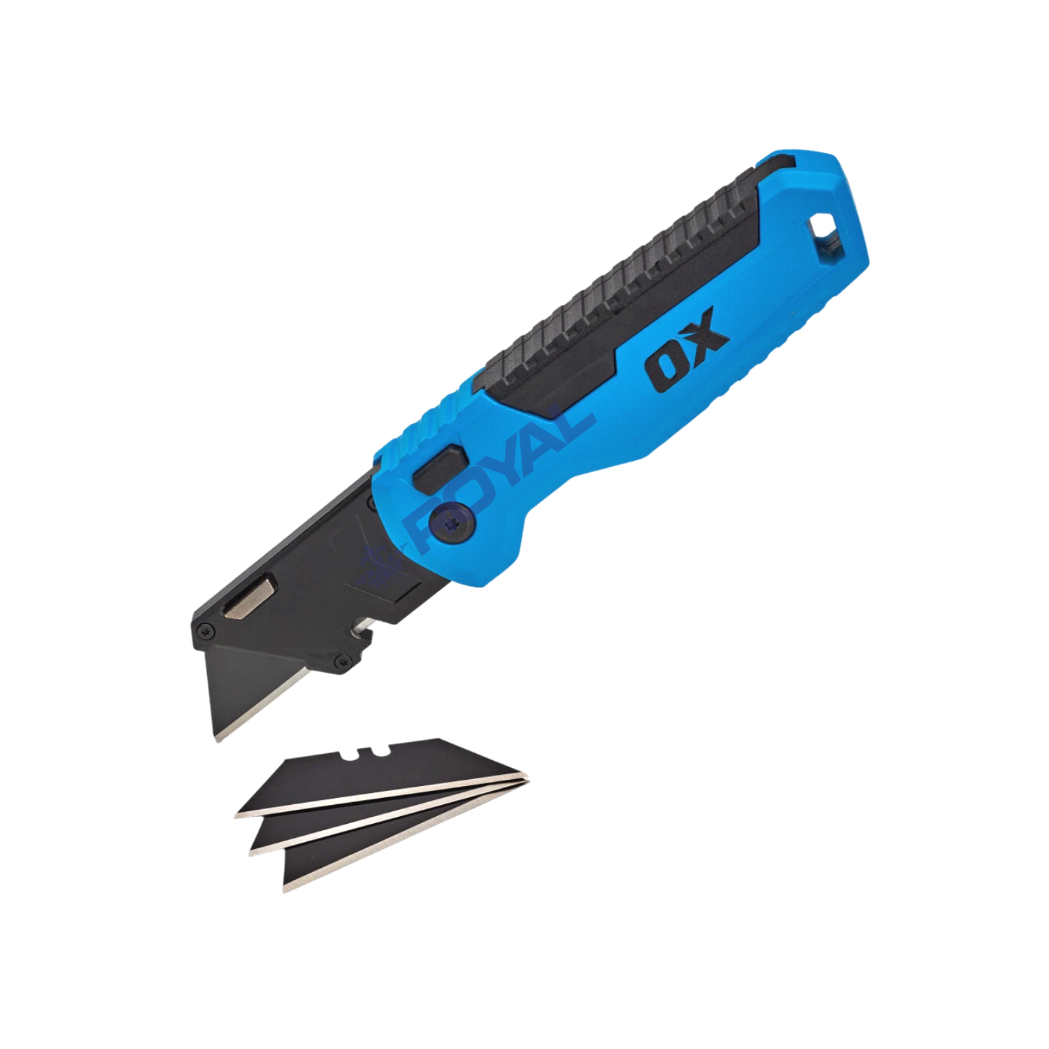 OX PRO Folding Utility Knife with Blade Storage