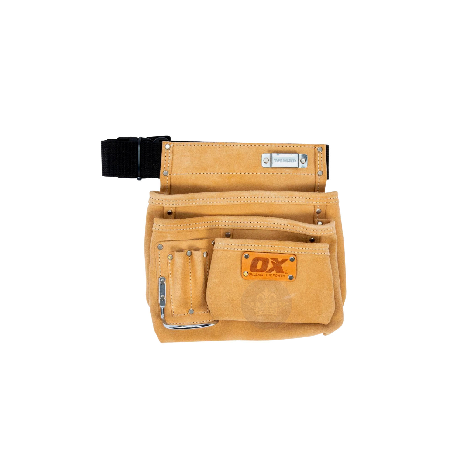 OX Trade Heavy Duty Suede Leather 6 Pocket Tool Belt