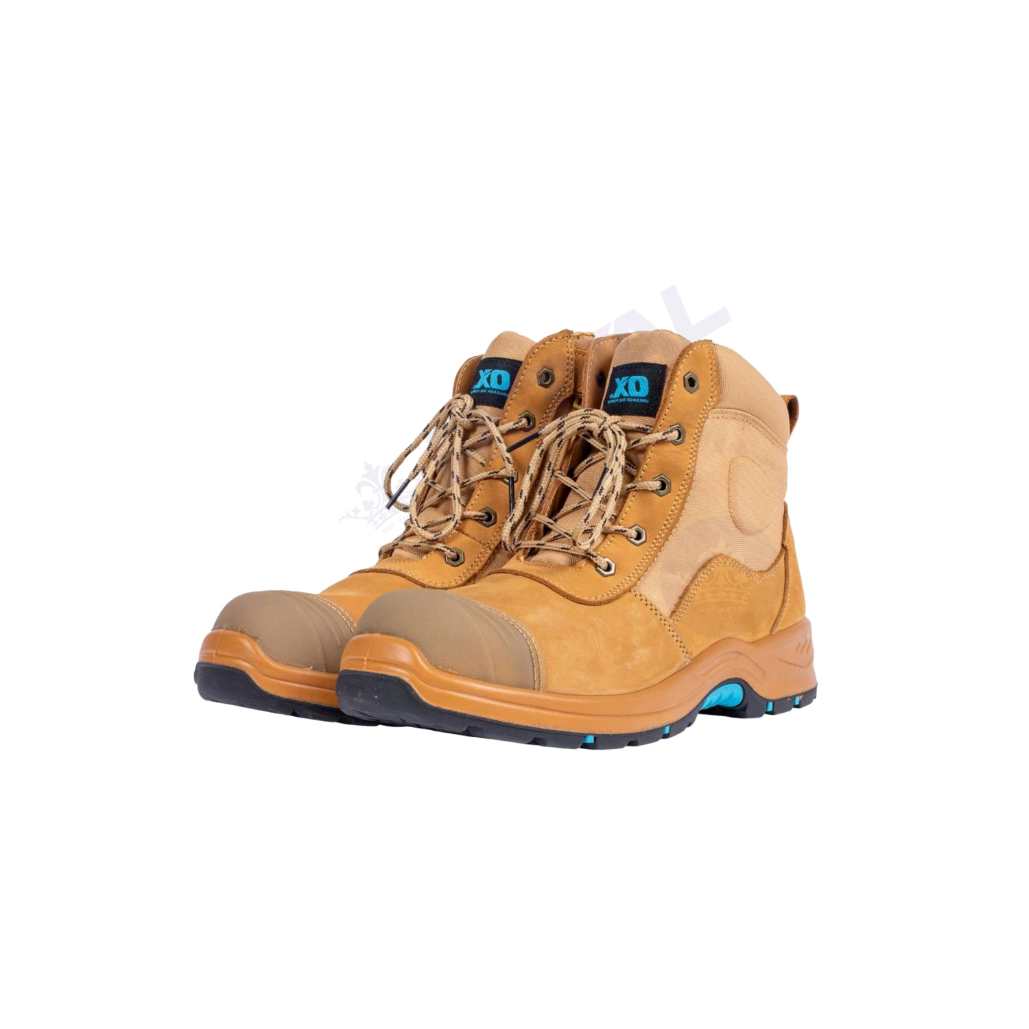 OX Nubuck Zipper Safety Boot
