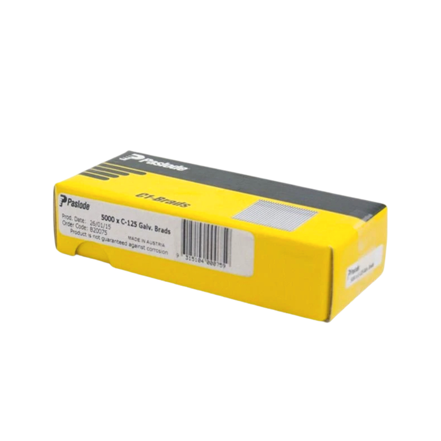 Paslode C1 25mm 18 Gauge Galvanised Brad Nails 5000 Pack