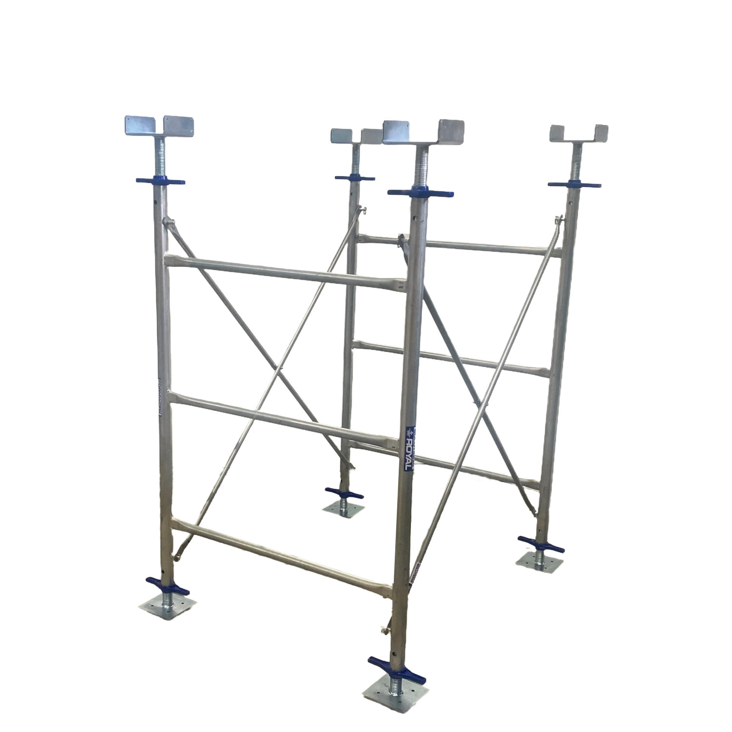ROYALframe 60 - 5ft Set (2 x ROYALframe 5ft, 2 x Braces (RB55), 4 x Flat Jacks no.2, 4 x U Head Jacks no.2)