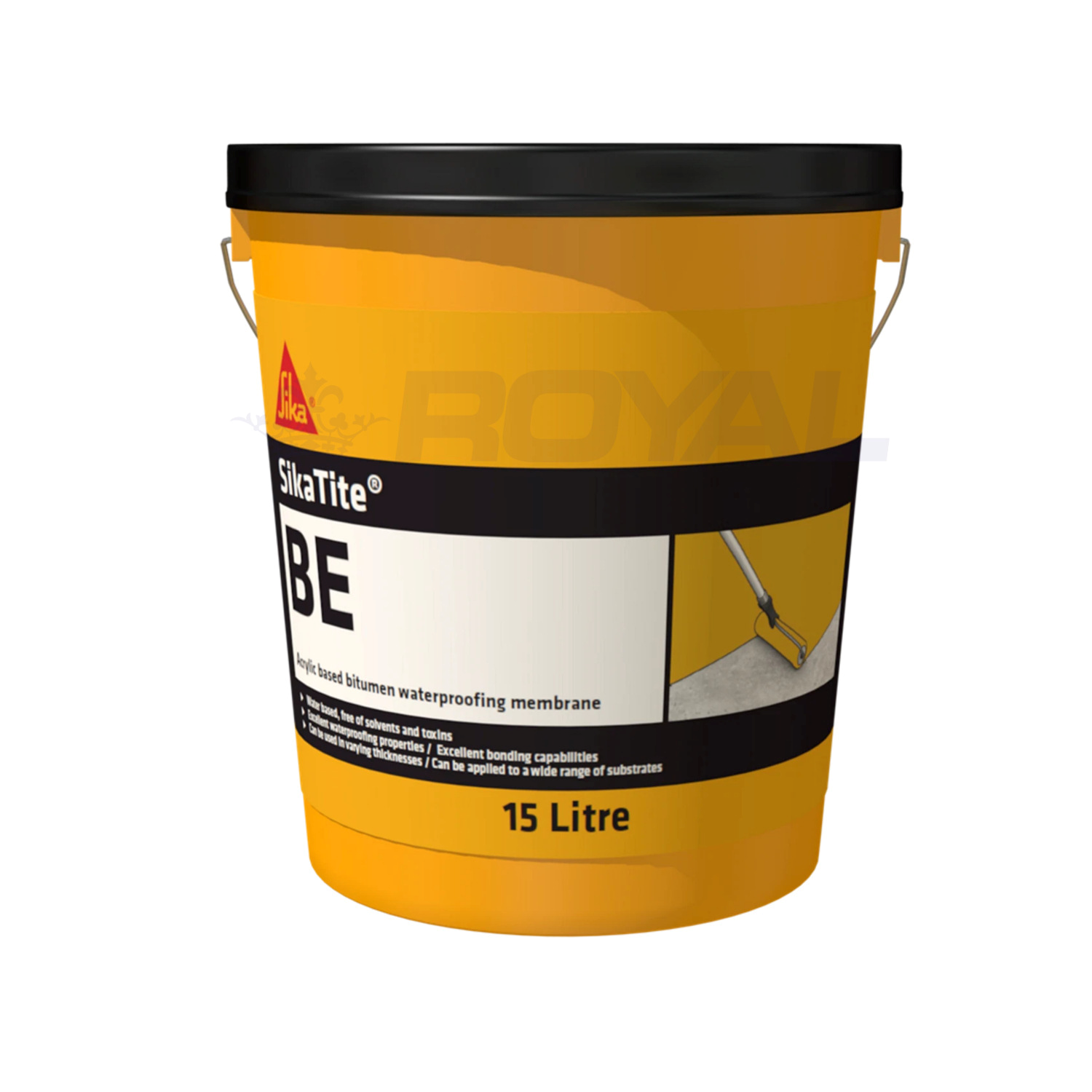 SikaTite BE 15ltr Bitumen Waterproofer