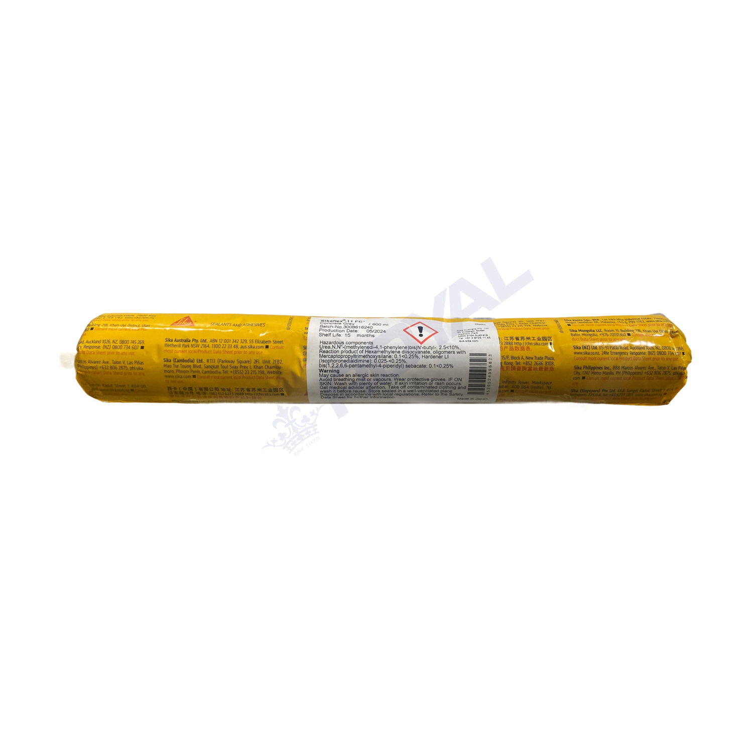 Sika Sealant Sikaflex 11FC+ Sausage Concrete Grey 600ml