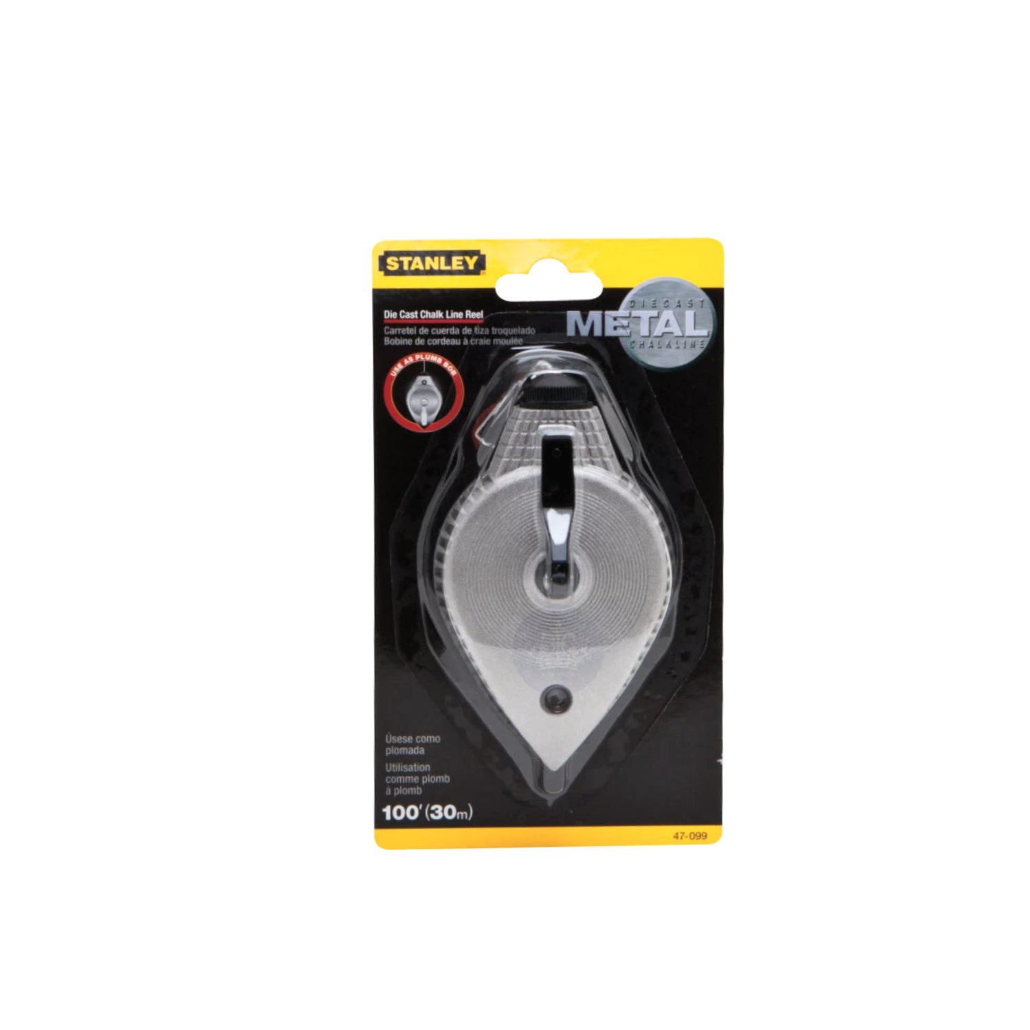 Stanley Chalk Line Reel DieCast 30mtr