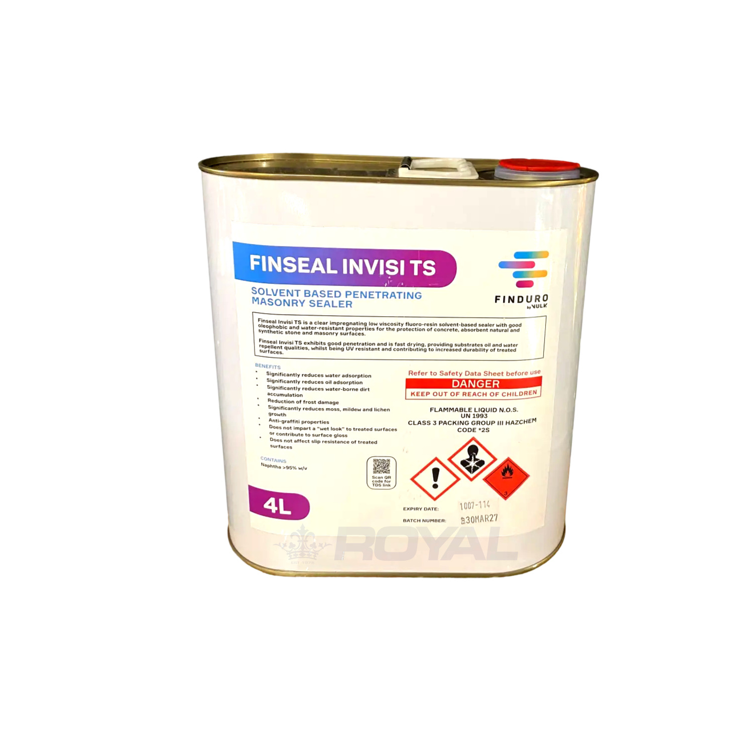Vulk Finseal Invisi TS Sealer 4L