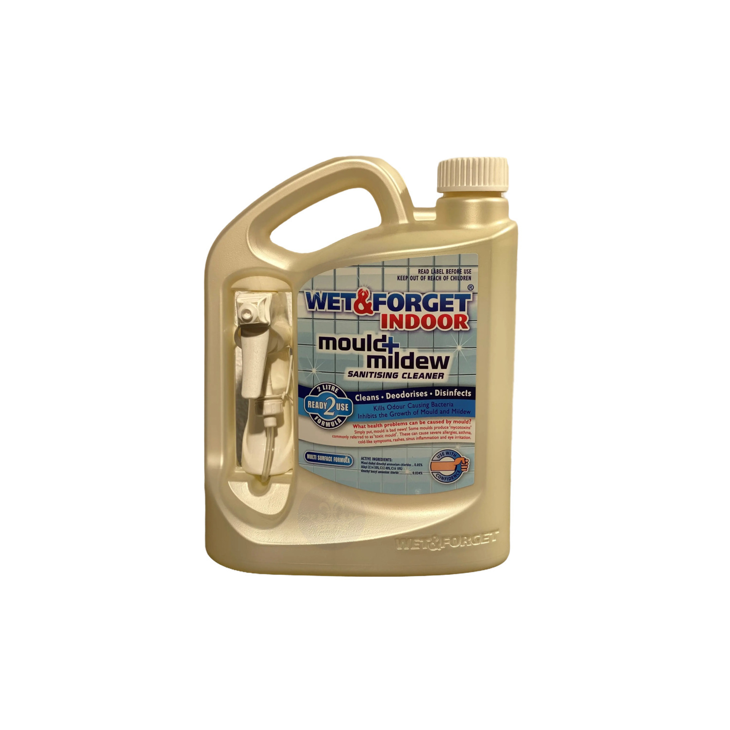Wet & Forget Indoor Sanitising Cleaner 2L