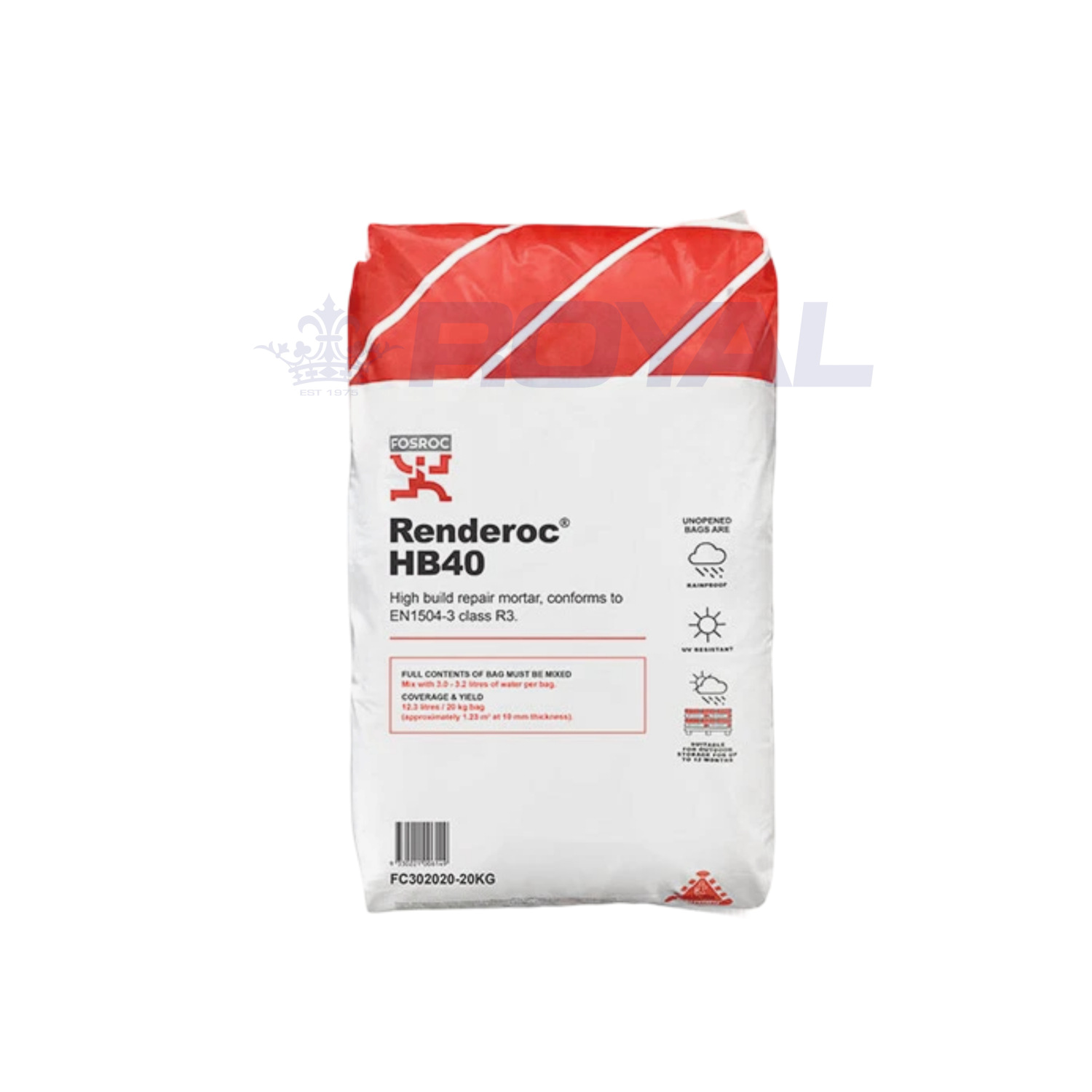 Fosroc Renderoc HB40 20kg