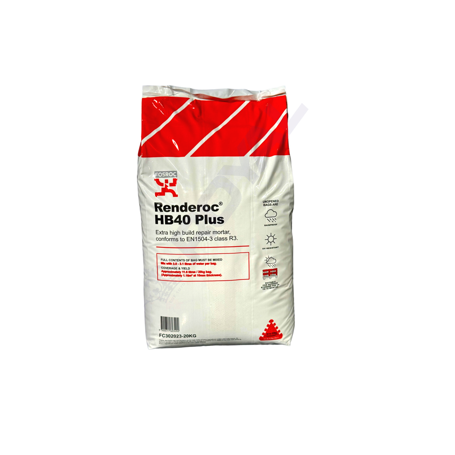 Fosroc Renderoc HB40 Plus