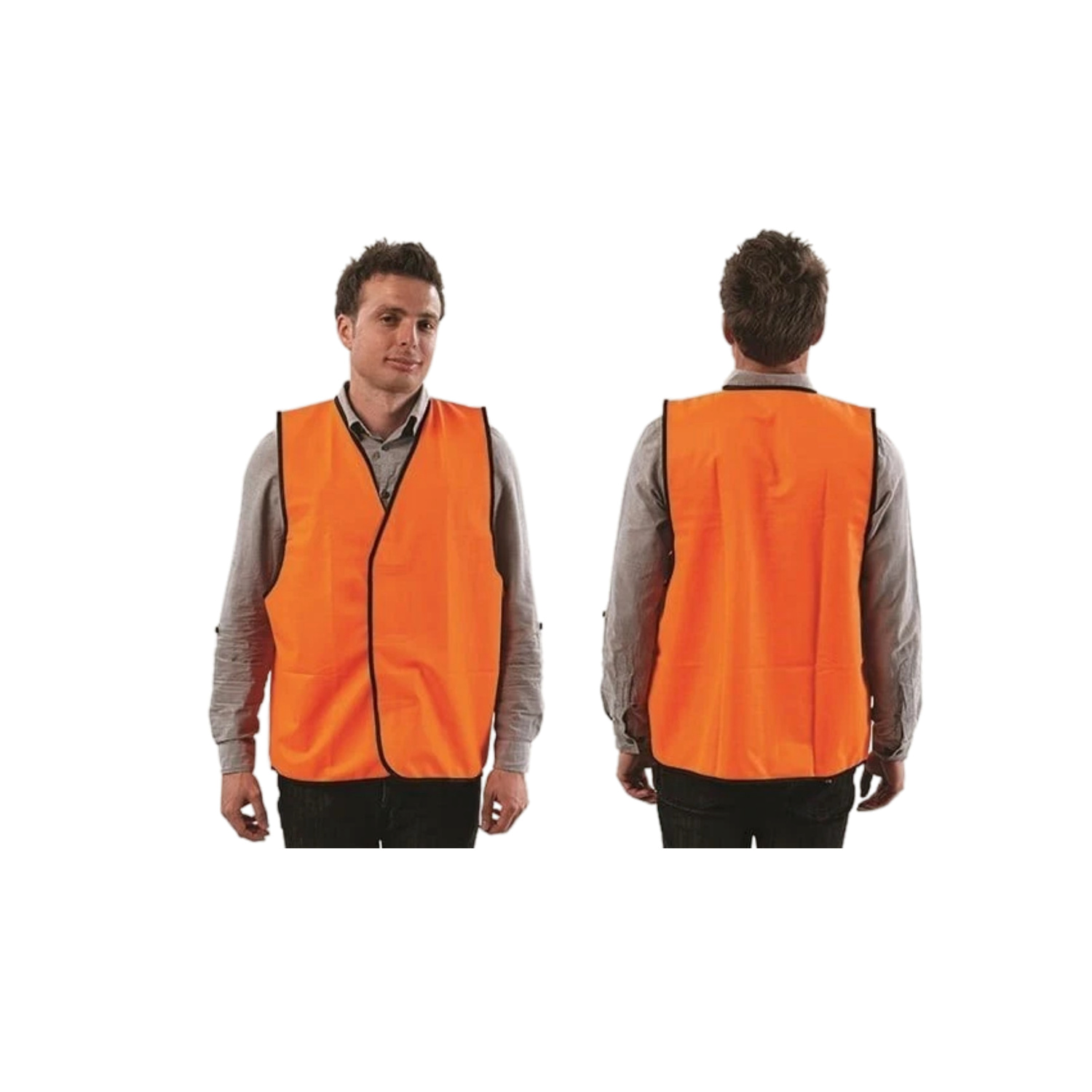 Maxisafe Hi-Vis Orange Day Vest (Class D) - XLarge