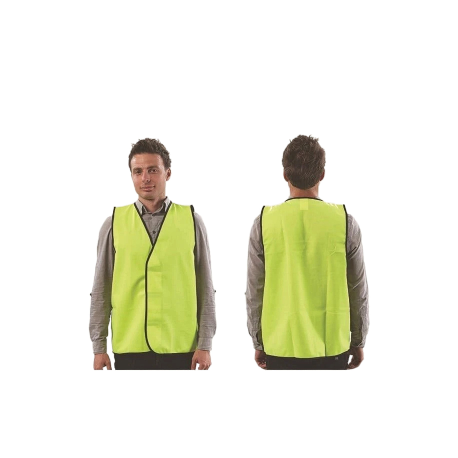 Maxisafe Hi-Vis Yellow Day Vest - XLarge