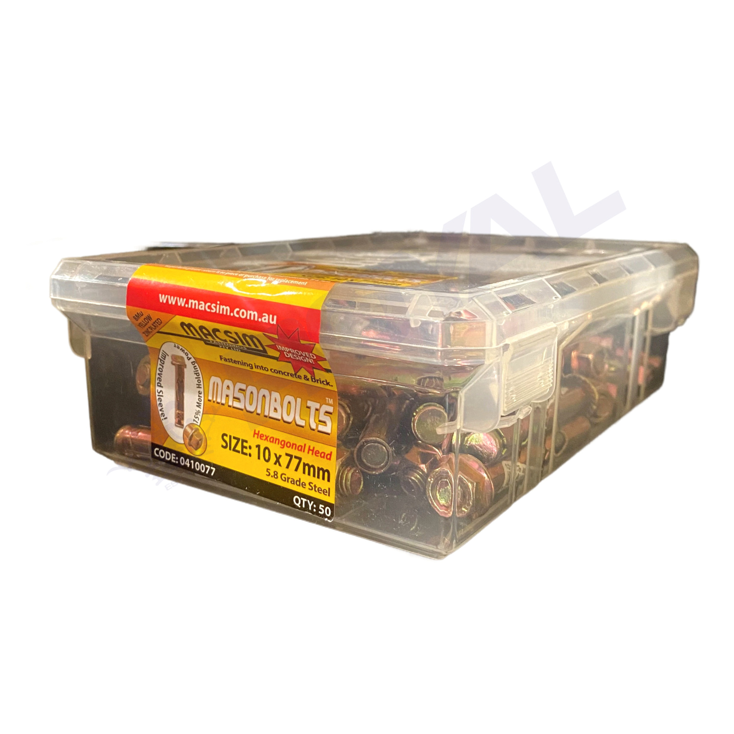 Macsim Hexnut Masonbolts