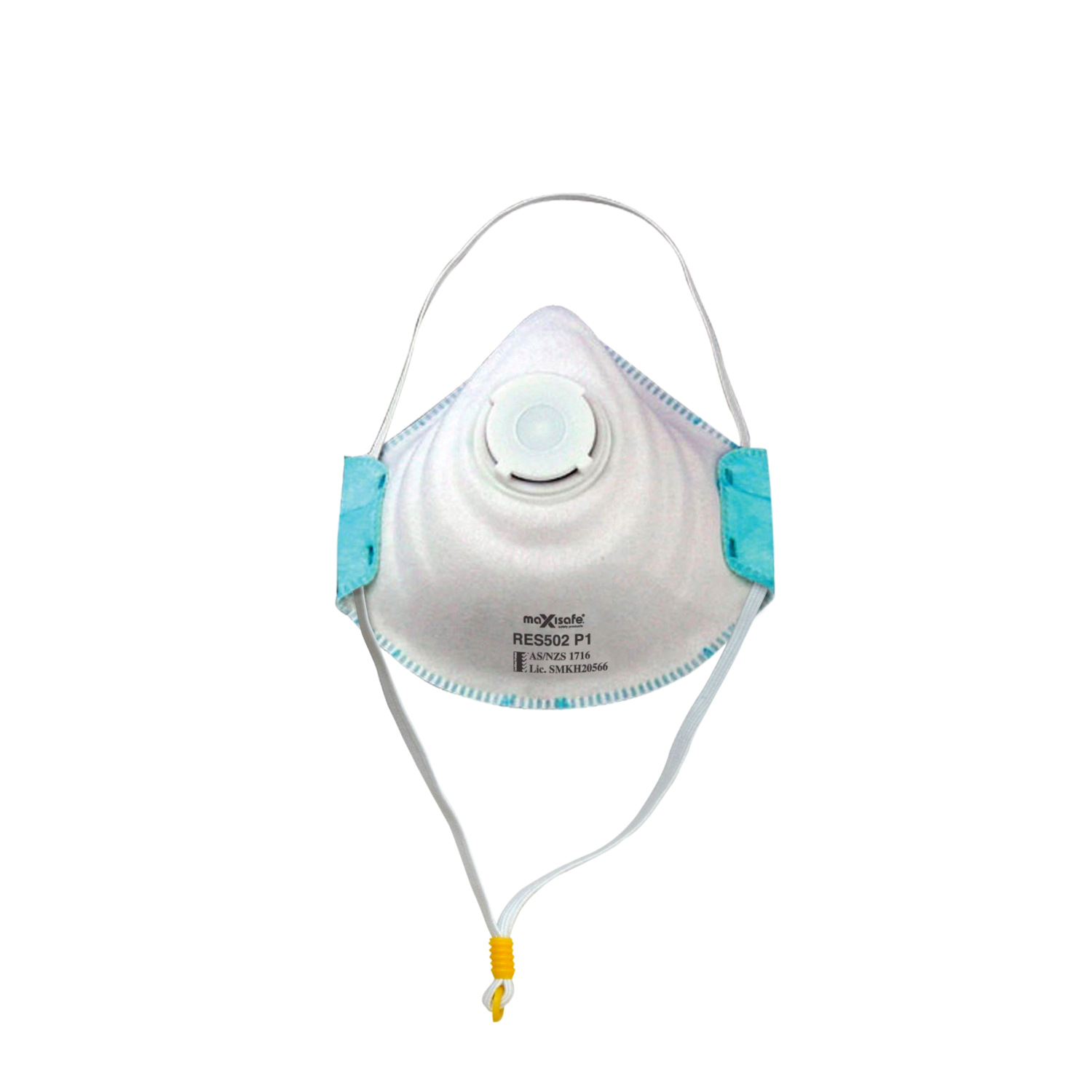 Maxisafe P1 Moulded Respirator with Valve - box 10