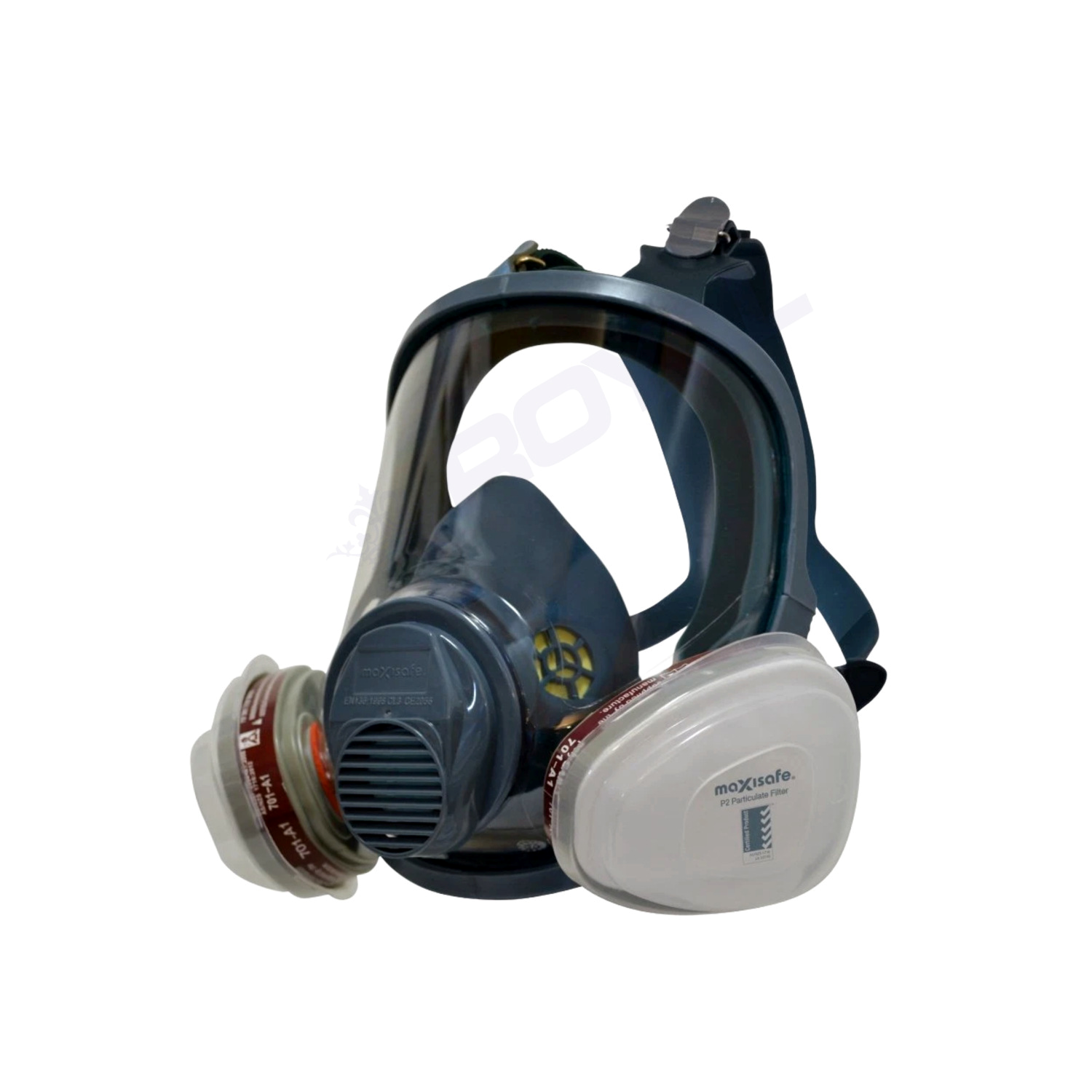 maxisafe Maxiguard Full Face Respirator Painters Kit