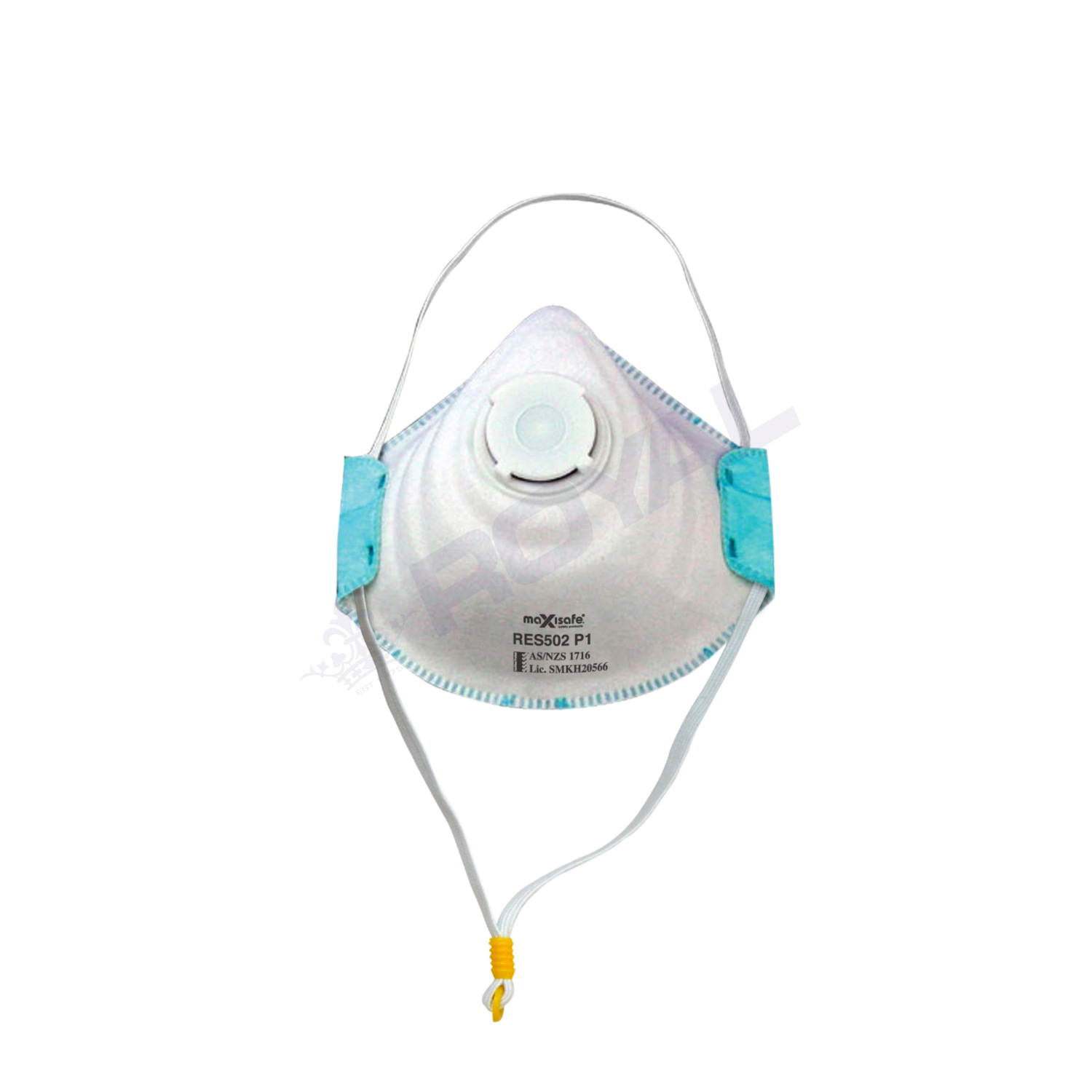 Maxisafe P1 Moulded Respirator with Valve - box 10