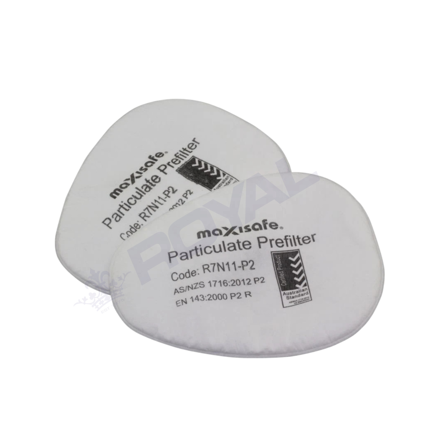 maxisafe Maxiguard P2 Particulate Prefilter – pack of 5 pairs
