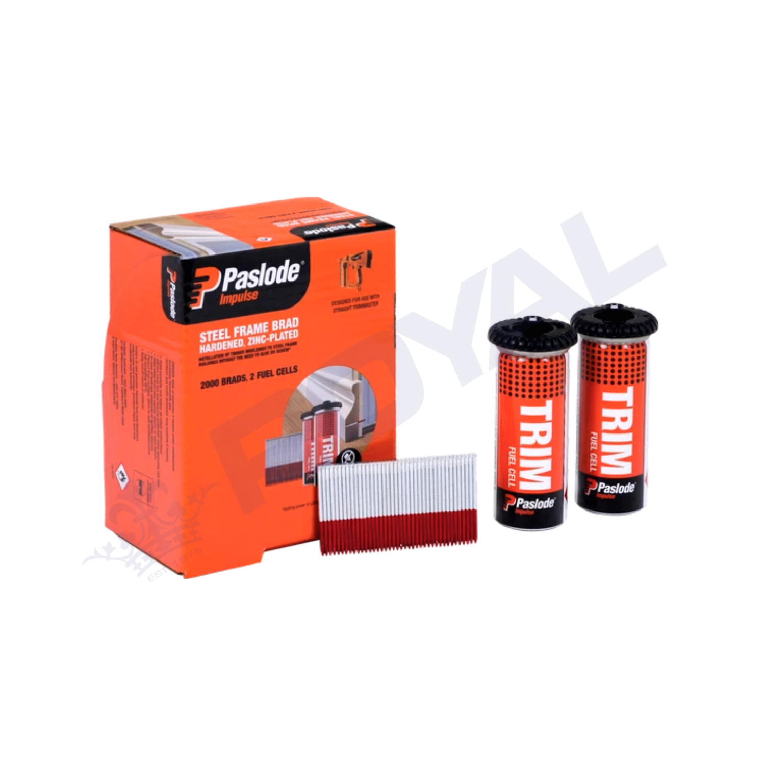 Paslode 45mm Steel Frame Hardened Brad 2000 Pack