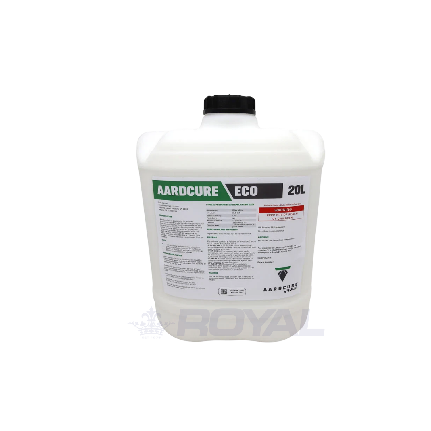 Vulk Aardcure ECO Curing Compund 20L